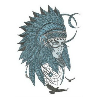 Dream keeper embroidery design - Embroidery Design