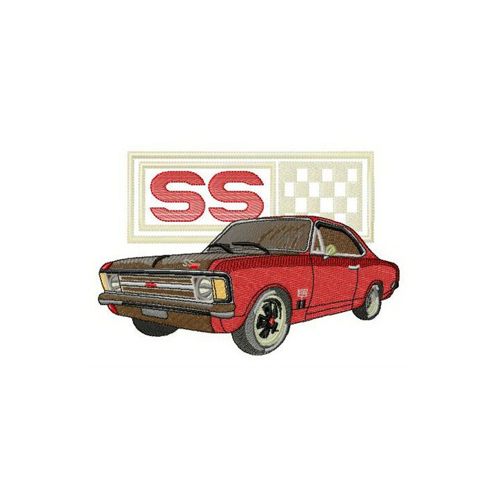 Chevrolet Chevelle SS embroidery design - Embroidery Design