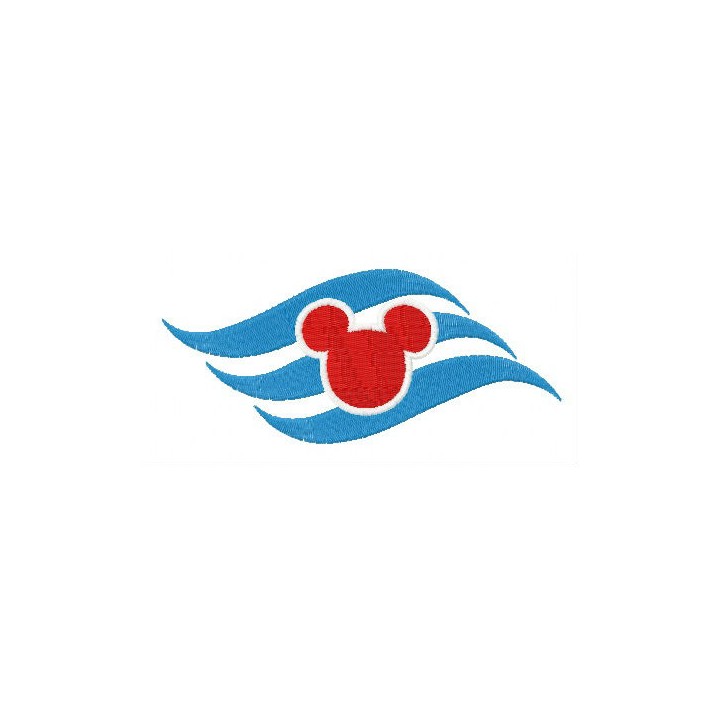 Disney Cruise Line logo embroidery design - Embroidery Design