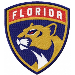 Florida Panthers logo embroidery design - Embroidery Design