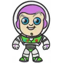 Buzz Chibi embroidery design featuring the beloved character from Toy Story, ideal for playful stitching projects.