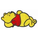 Honey dreams embroidery design featuring Winnie the Pooh, Piglet, and Tigger, perfect for children's clothing and accessorie…