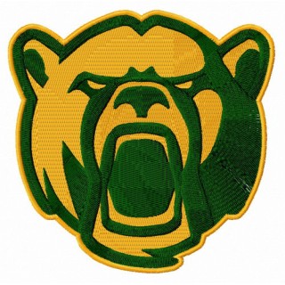 Baylor Bears alternative logo embroidery design - Embroidery Design