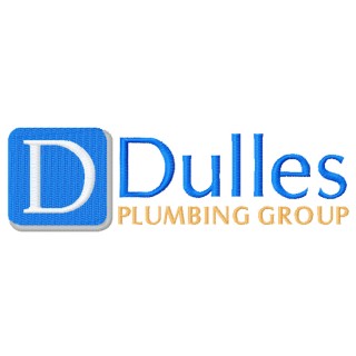 Dulles plumbing group logo embroidery design - Embroidery Design