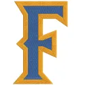 Cal State Fullerton Titans alternate logo embroidery design preview for stitching on apparel and accessories.
