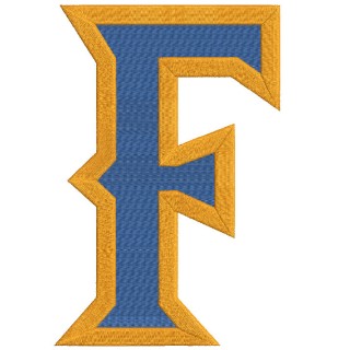 Cal State Fullerton Titans Alternate logo embroidery design - Embroidery Design