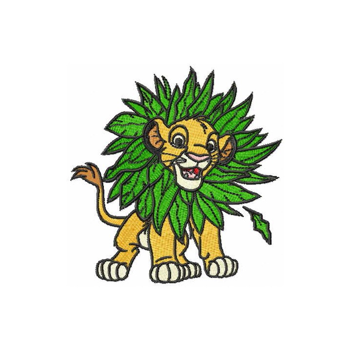 Jungle game embroidery design - Embroidery Design