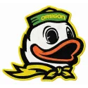 Oregon Duck embroidery design showcasing a spirited college sports motif for stitching on apparel and accessories.