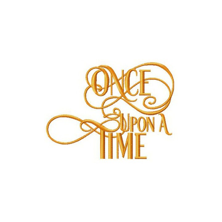 Once upon a time embroidery design - Embroidery Design