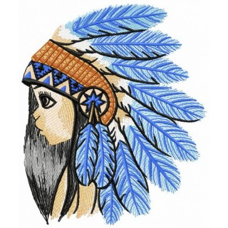 Indian teen embroidery design - Embroidery Design