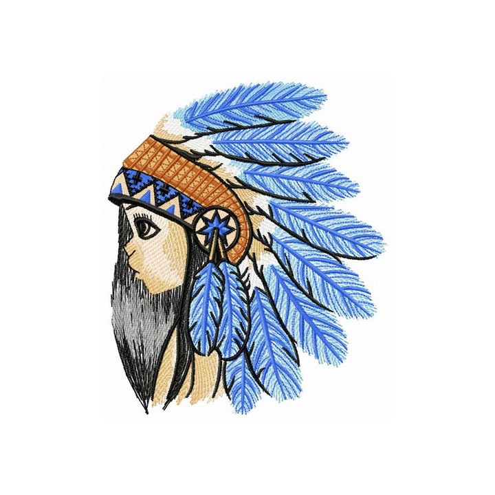 Indian teen embroidery design - Embroidery Design