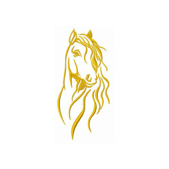 Young horse embroidery design - Embroidery Design