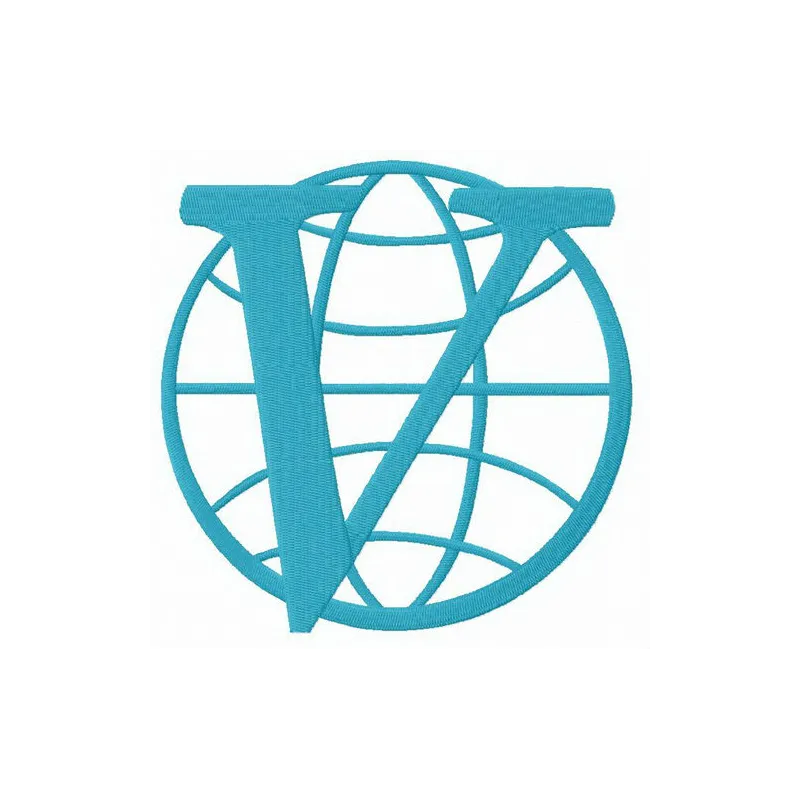Venture Bros. logo embroidery design, showcasing intricate stitching patterns for fans of the entertainment series.
