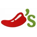 Chili's logo embroidery design showcasing a vibrant stitched motif for fast food and markets projects.