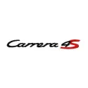 Carrera 4S logo embroidery design showcased on a stylish cap, perfect for automotive enthusiasts.