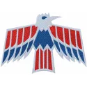 Pontiac Firebird Logo embroidery design preview for auto enthusiasts, showcasing intricate stitching patterns.