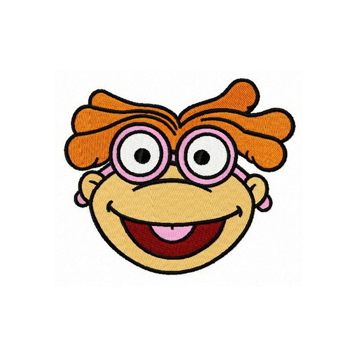 Skeeter head embroidery design - Embroidery Design