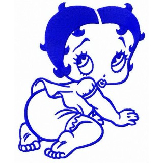 Baby Betty embroidery design - Embroidery Design