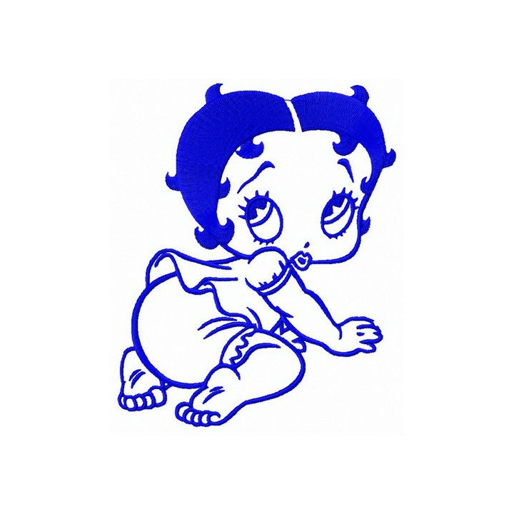 Baby Betty embroidery design - Embroidery Design