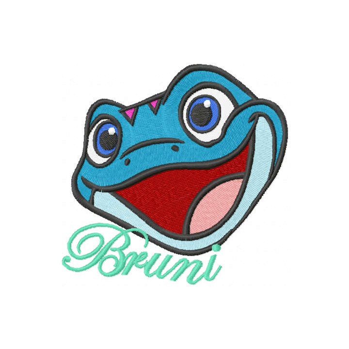 Bruniiii embroidery design - Embroidery Design