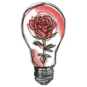 Fragile rose embroidery design showcasing delicate floral motifs on fabric, perfect for various stitching projects.