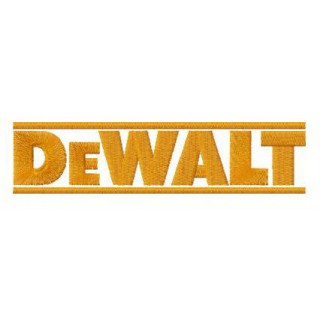 DeWALT logo  embroidery design - Embroidery Design