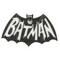 Scary Batman embroidery design showcasing a bold and vibrant stitched motif for various fabric projects.