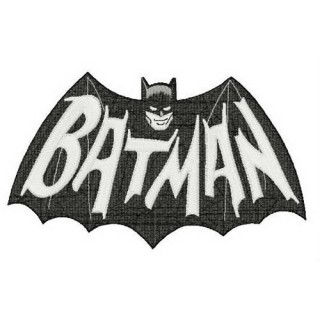 Scary Batman embroidery design - Embroidery Design