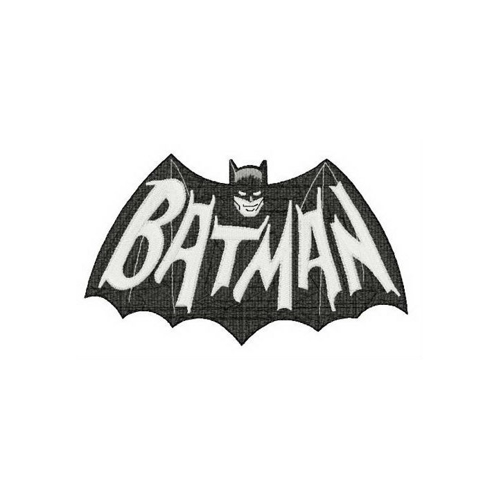 Scary Batman embroidery design - Embroidery Design