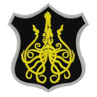 Greyjoy coat of arms embroidery design - Embroidery Design