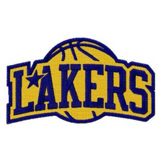Lakers logo embroidery design - Embroidery Design