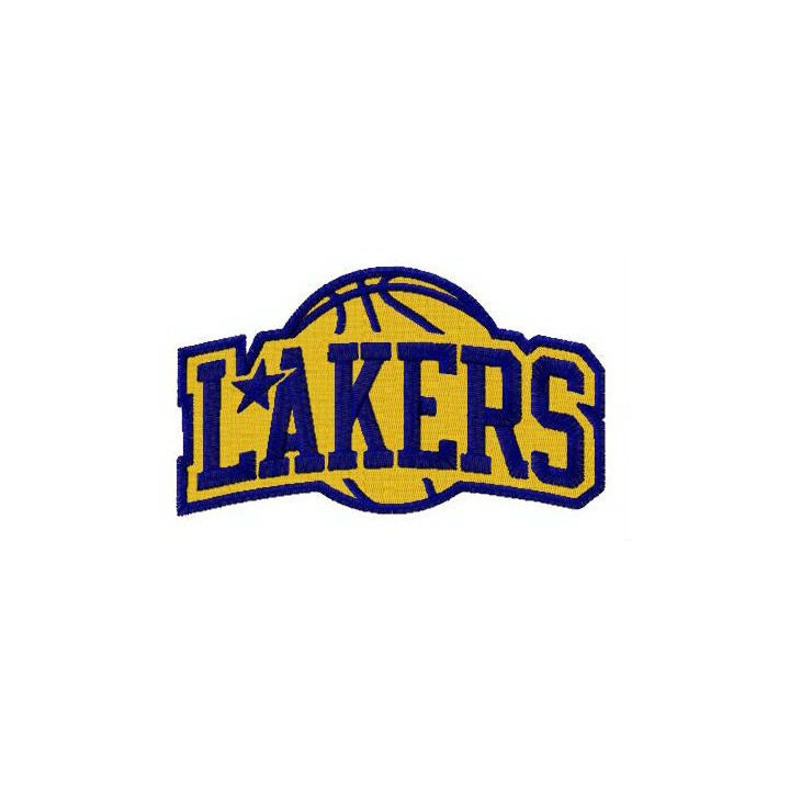 Lakers logo embroidery design - Embroidery Design