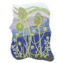 Preview of the Quiet Night embroidery design featuring delicate floral motifs, perfect for stitching on home decor.