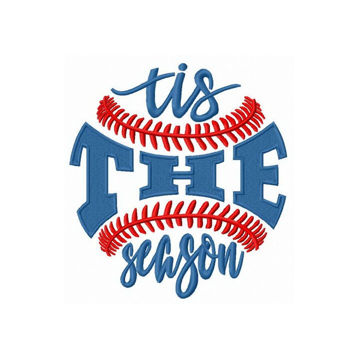 Tis the season embroidery design - Embroidery Design