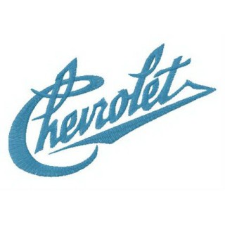 Chevrolet logo embroidery design - Embroidery Design