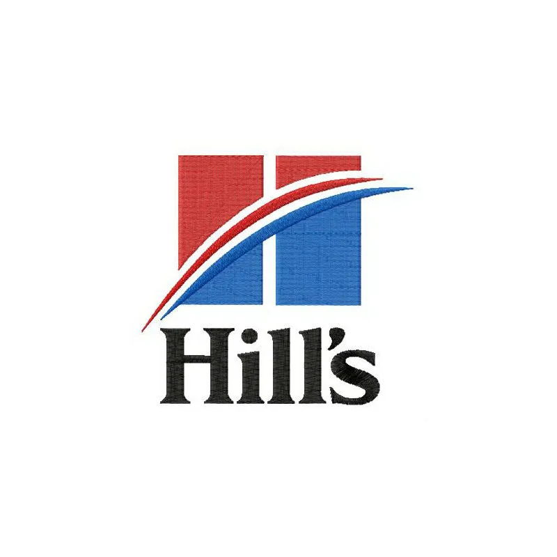 Preview of Hill's logo embroidery design showcasing intricate stitching patterns for custom projects.