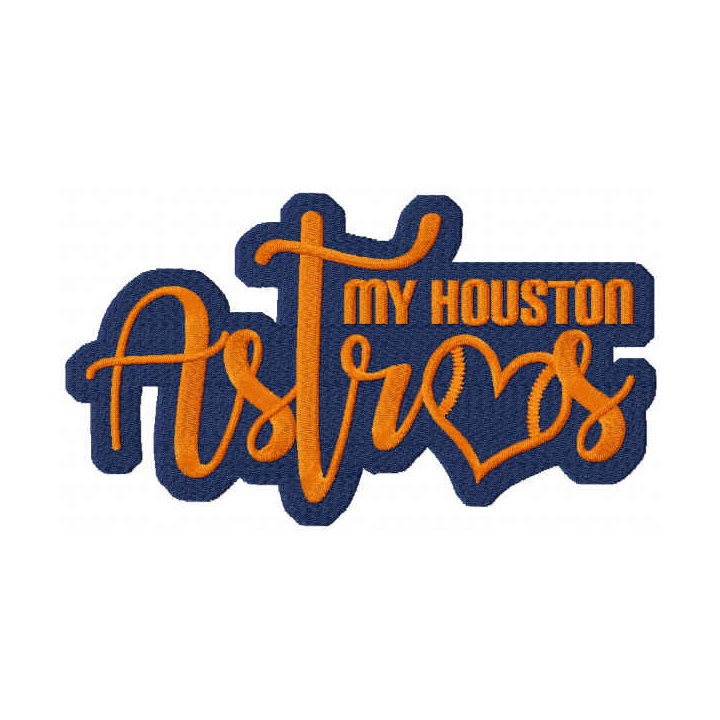 My Houston Astros embroidery design - Embroidery Design