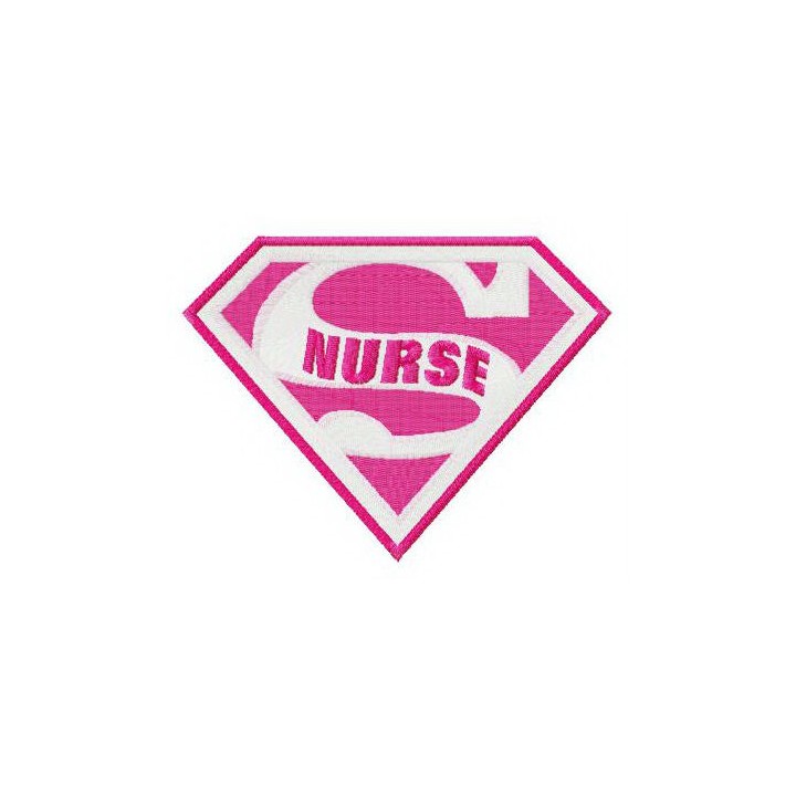 Super nurse embroidery design - Embroidery Design