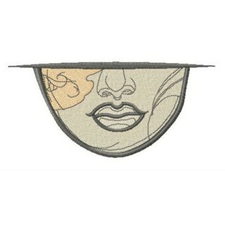 Woman's lips embroidery design - Embroidery Design