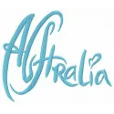 Australia embroidery design featuring iconic motifs, perfect for stitching on travel-themed apparel and accessories.