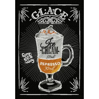 Glace recipe embroidery design - Embroidery Design