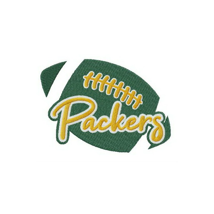 Packers fan logo embroidery design - Embroidery Design