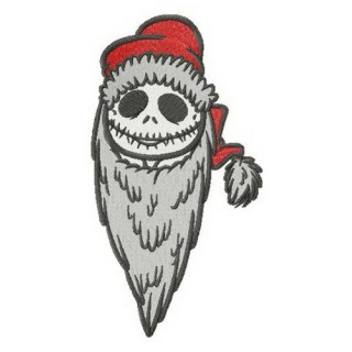 Jack Santa embroidery design - Embroidery Design