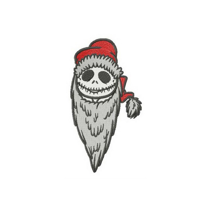 Jack Santa embroidery design - Embroidery Design