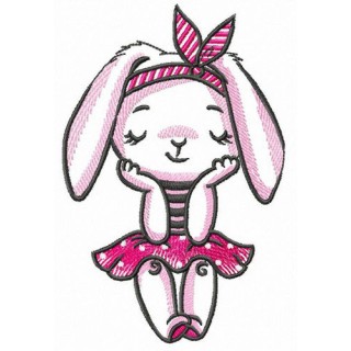 Bunny dreams embroidery design - Embroidery Design