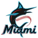 Miami Marlins 2019 logo embroidery design showcasing vibrant team colors for creative stitching projects.