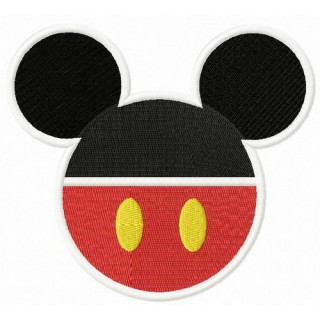 Mickey emblem embroidery design - Embroidery Design