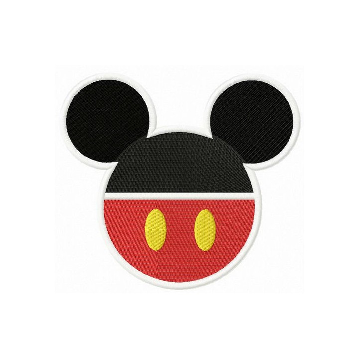 Mickey emblem embroidery design - Embroidery Design