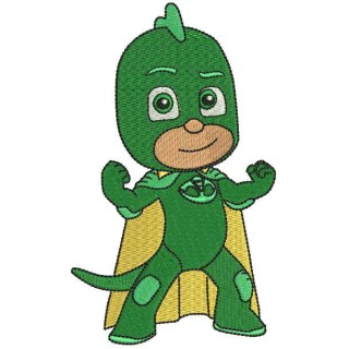 Gekko 3 embroidery design - Embroidery Design