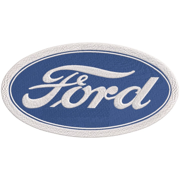 Ford classic logo embroidery design - Embroidery Design